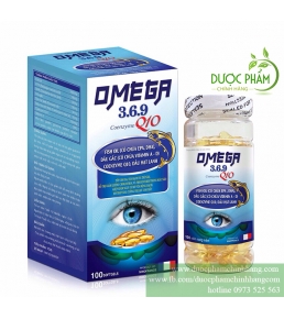 Viên uống OMEGA 3-6-9 Coenzyme Q10 - 100 viên